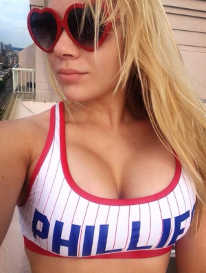 A shout out to all Philly Fans; my name is Cassandra and I love the Philadelphia Phillies. During the off season I am a Steeler's Fan.