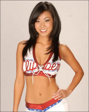 Hi to all LA Clipper fans; my name is Karen and I am a Clipper's Spirit Girl